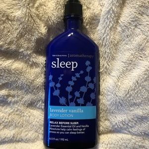 Bath and Body Works aromatherapy SLEEP lotion